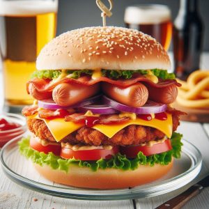 Hamburguesa de Pollo Extra