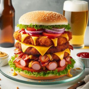 Hamburguesa de Pollo Premium