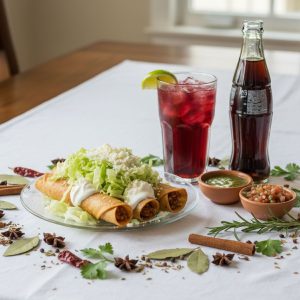 Tacos Dorados de Pollo