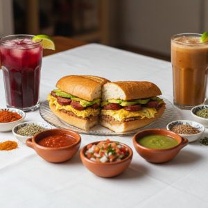 Torta de Huevo con Salchicha